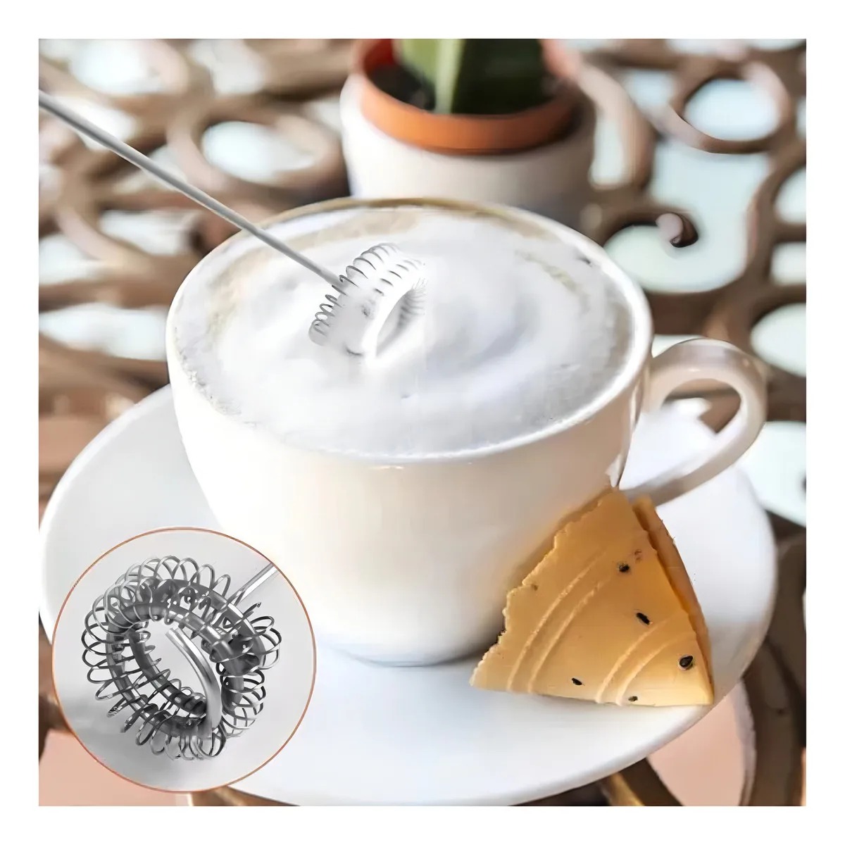 Miniatura 1 de Espumador de leche eléctrico